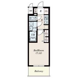 S-RESIDENCE星ヶ丘の物件間取画像